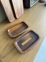 ⁦علبة محارم خشبية كبيرة⁩ - الصورة ⁦3⁩